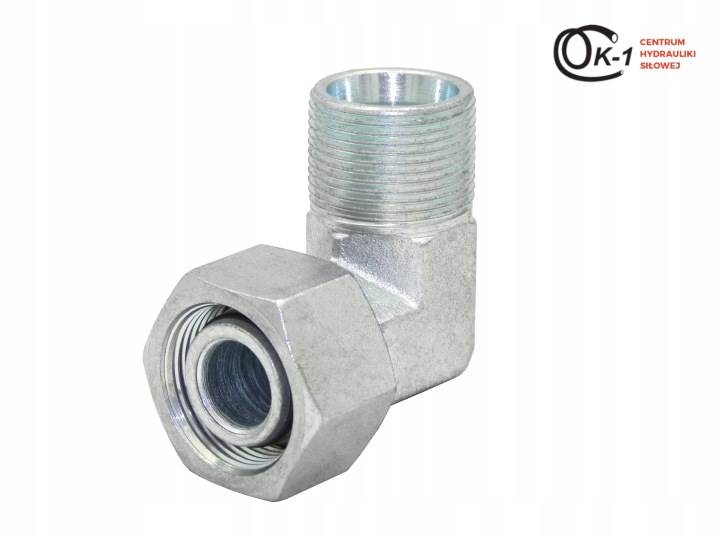 KOLANO HYDRAULICZNE Z NAKRĘTKĄ M27x1.5 18L