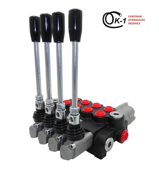ROZDZIELACZ HYDRAULICZNY 4 SEKCYJNY 40L +PŁYWAJĄCA