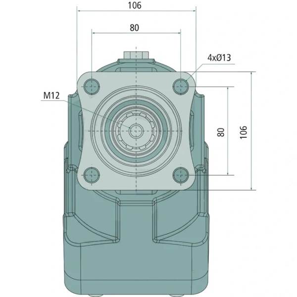 Pompa hydrauliczna tłoczkowa skośna HYPEX 63cm3 138L/min