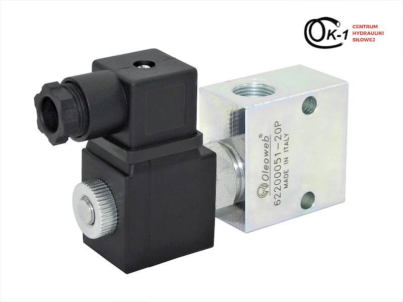 ZAWÓR HYDRAULICZNY ELEKTRYCZNY 2/2 BSP 3/4'' 80L ZAMKNIĘTY 24V