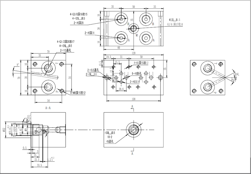 ROZDZIELACZ HYDRAULICZNY CETOP 2 SEKCJE 60L ELEKTRYCZNY 12V