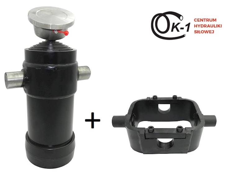 SIŁOWNIK HYDRAULICZNY PRZYCZEPY 1050 NISKI + KOŁYSKA