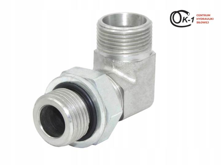 KOLANO Z PRZECIWNAKRĘTKĄ BSP 1/2'' - M24x1.5 16S