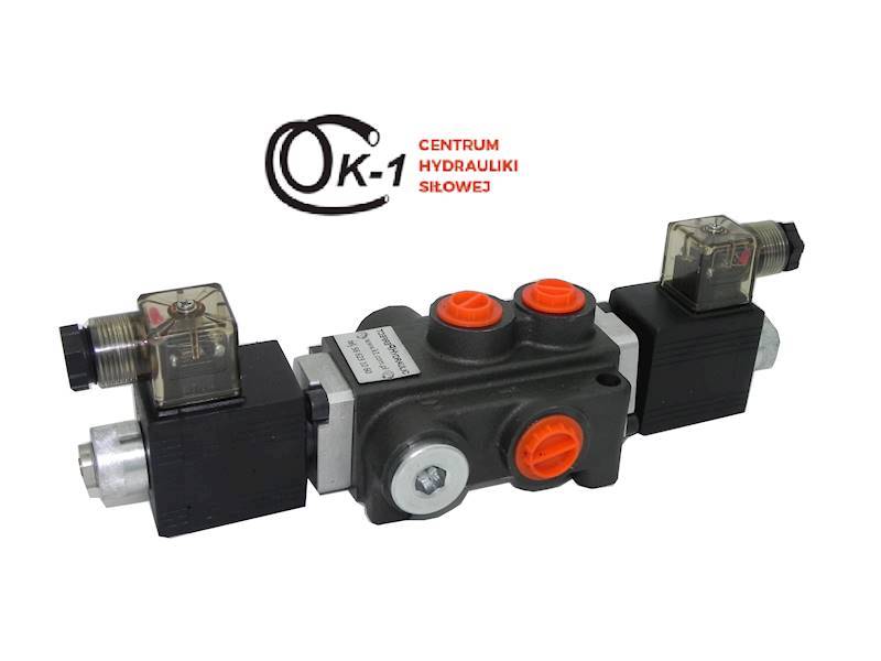 ROZDZIELACZ HYDRAULICZNY 1 SEKCJA 50L ELEKTRYCZNY 24V