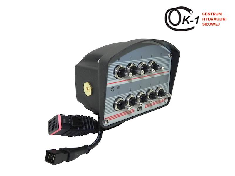 PANEL STERUJĄCY ROZDZIELACZA HYDRAULICZNEGO 9 SEKCJI