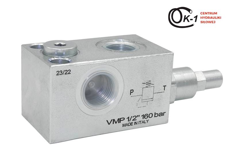 ZAWÓR PRZELEWOWY CIŚNIENIOWY VMP 1/2 70L 50-250bar