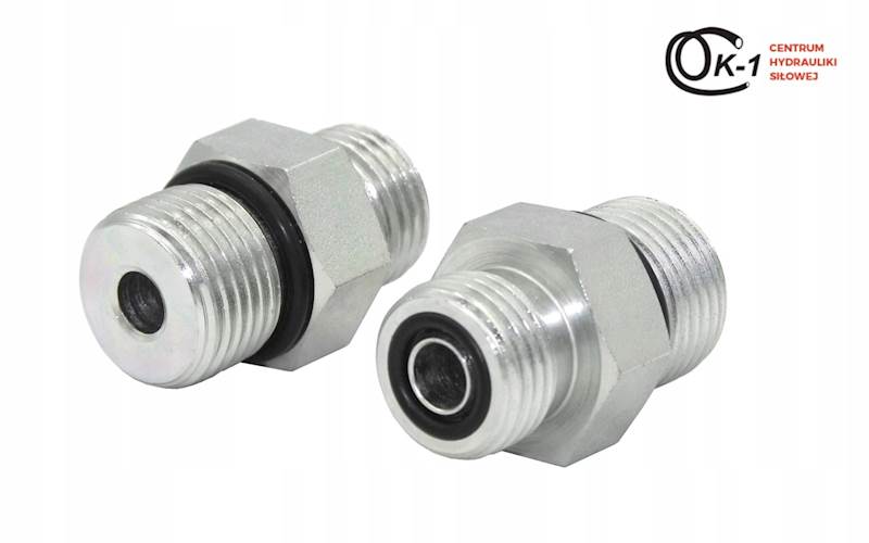 PRZYŁĄCZE HYDRAULICZNE NYPEL UNF 9/16 - ORFS 9/16