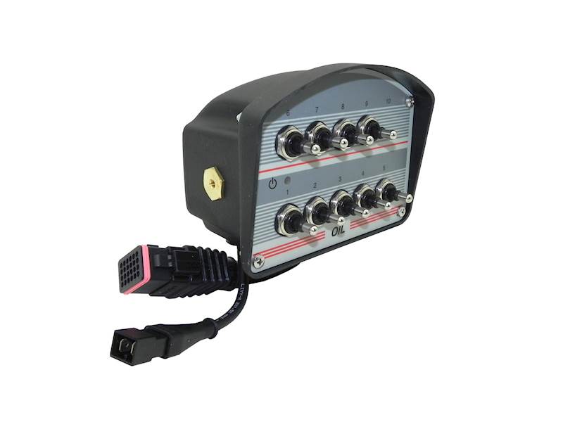 PANEL STERUJĄCY ROZDZIELACZA HYDRAULICZNEGO 9 SEKCJI