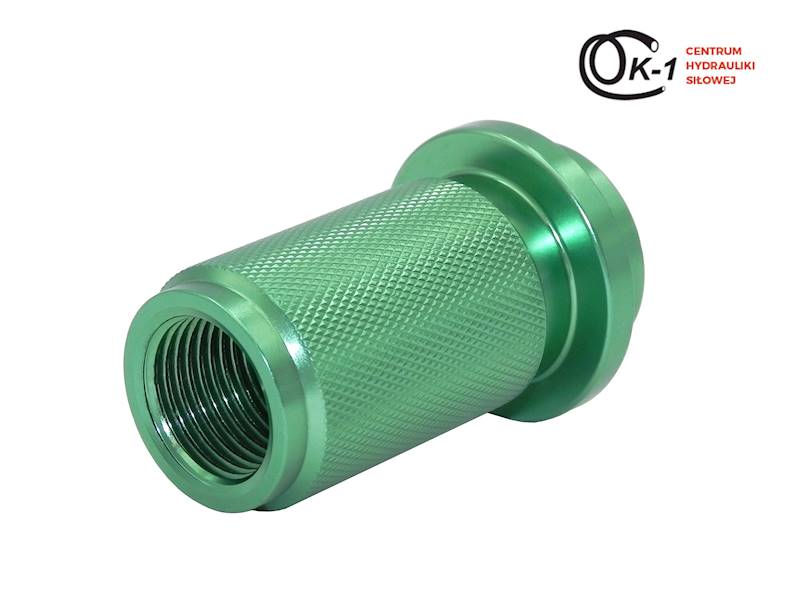 Znacznik szybkozłącza M18x1.5 - BSP 1/2'' zielony
