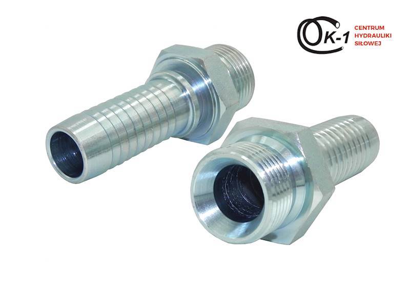 Końcówka hydrauliczna zakuwka AGR BSP 1" DN25