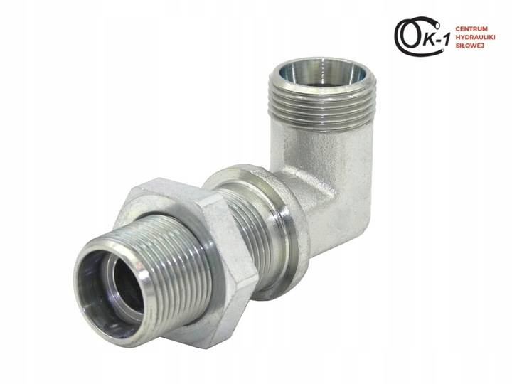 ZŁĄCZE KĄTOWE GRODZIOWE M26x1.5 18L 90 STOPNI
