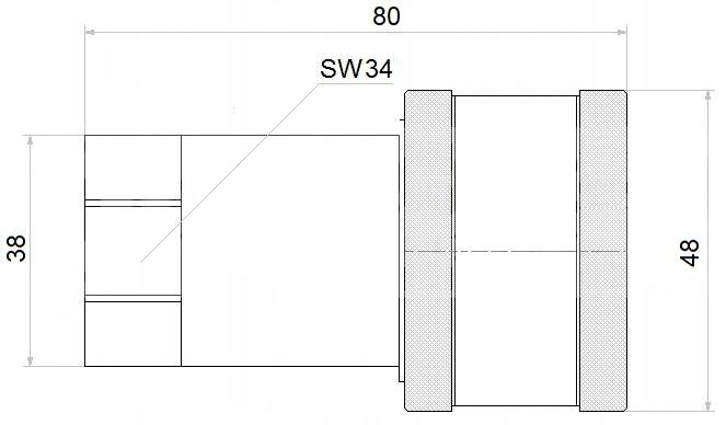 Szybkozłącze hydrauliczne PAV ISO A 3/4'' GNIAZDO