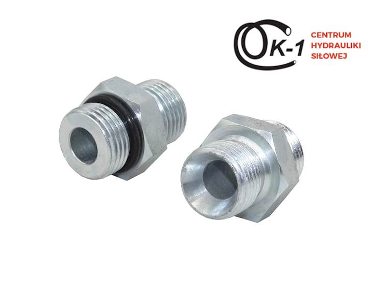 PRZYŁĄCZE HYDRAULICZNE NYPEL UNF 7/8'' - BSP 1/2''