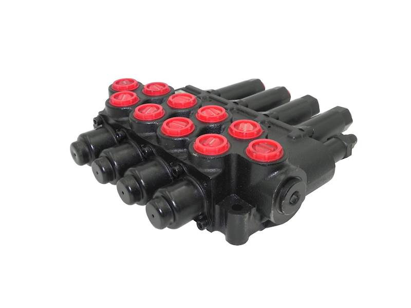 ROZDZIELACZ HYDRAULICZNY 4 SEKCYJNY 40L STEROWANY LINKAMI