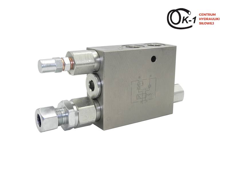 Zawór do pługa obrotowego VRAP60/80 BSP 3/8" 250bar