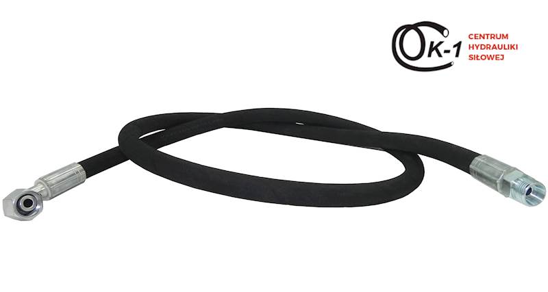 PRZEWÓD WĄŻ HYDRAULICZNY DN6 14/14 DKOL90-CEL KB8300 400bar