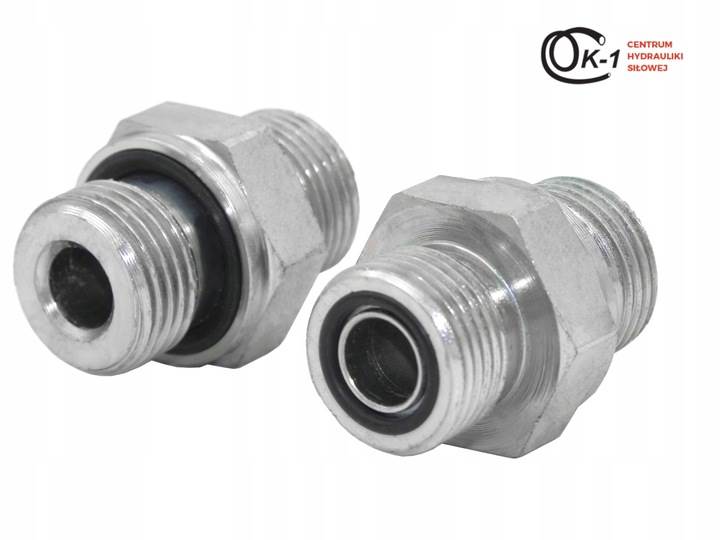 PRZYŁĄCZE HYDRAULICZNE NYPEL BSP 1/2 - ORFS 9/16