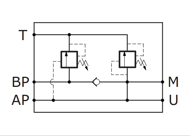 ZAWÓR PRZECIĄŻENIOWY ROZŁADOWCZY VEABP BSP 3/8 40L/min