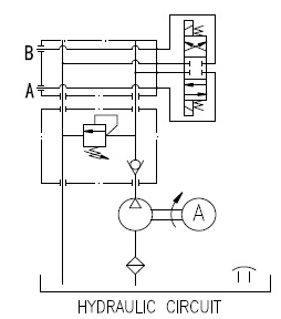 Agregat hydrauliczny 12V 2,0kW 2,5cm3 11L DOUBLE