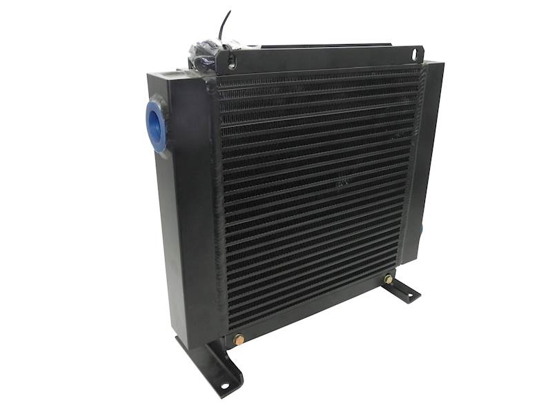 CHŁODNICA OLEJU HYDRAULICZNEGO 200L 24V ST150 A46 Z WENTYLATOREM