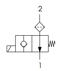 ZAWÓR HYDRAULICZNY ELEKTRYCZNY 2/2 12V 40L OTWARTY