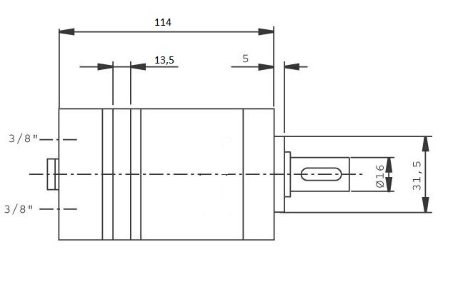 SILNIK HYDRAULICZNY SMM MMS BMM OMM OMZM 32