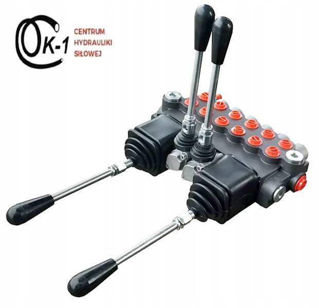 ROZDZIELACZ HYDRAULICZNY 6 SEKCYJNY 80L 6 SEKCJI 2 JOYSTICKI