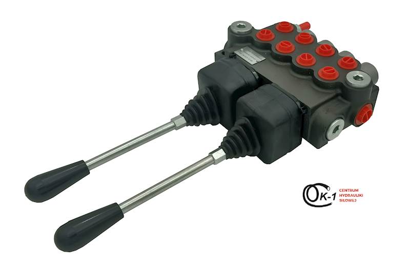 ROZDZIELACZ HYDRAULICZNY 4 SEKCYJNY 40L 4 SEKCJE 2 JOYSTICKI