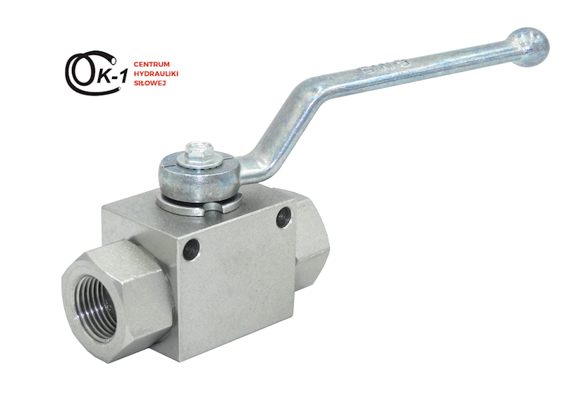 ZAWÓR HYDRAULICZNY RĘCZNY KULOWY 2 DROGOWY 1/2"