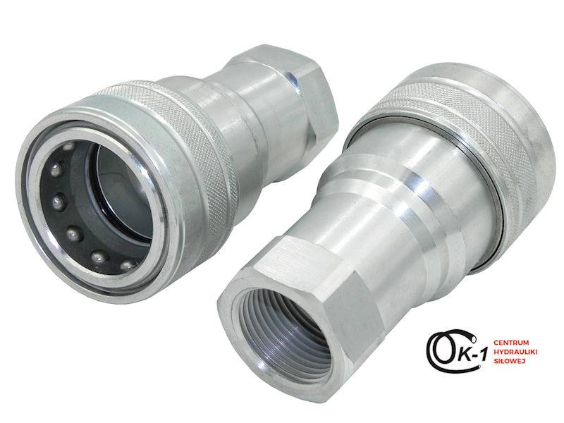 Szybkozłącze hydrauliczne PBV ISO-B 1" GNIAZDO