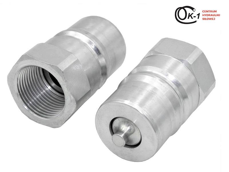 Szybkozłącze hydrauliczne PBV ISO-B 1/4" WTYK