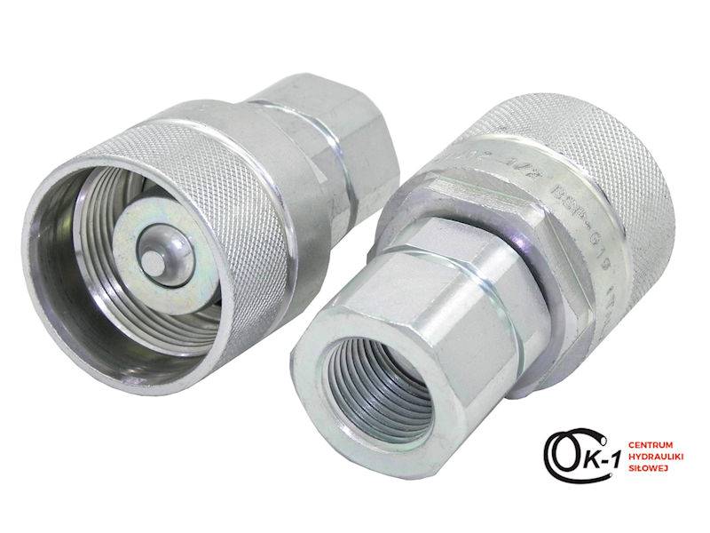 Szybkozłącze hydrauliczne skręcane PVV3 3/4" WTYK