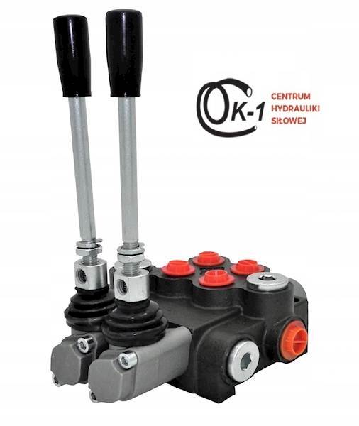 ROZDZIELACZ HYDRAULICZNY 2 SEK 40L Z ZATRZASKIEM NA SILNIK D8