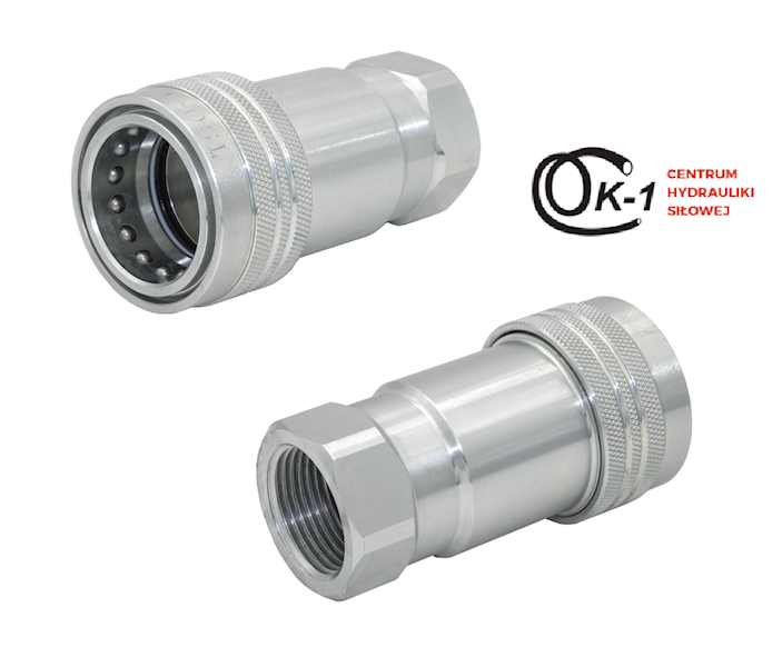 Szybkozłącze hydrauliczne PAV ISO A 1/2'' GNIAZDO