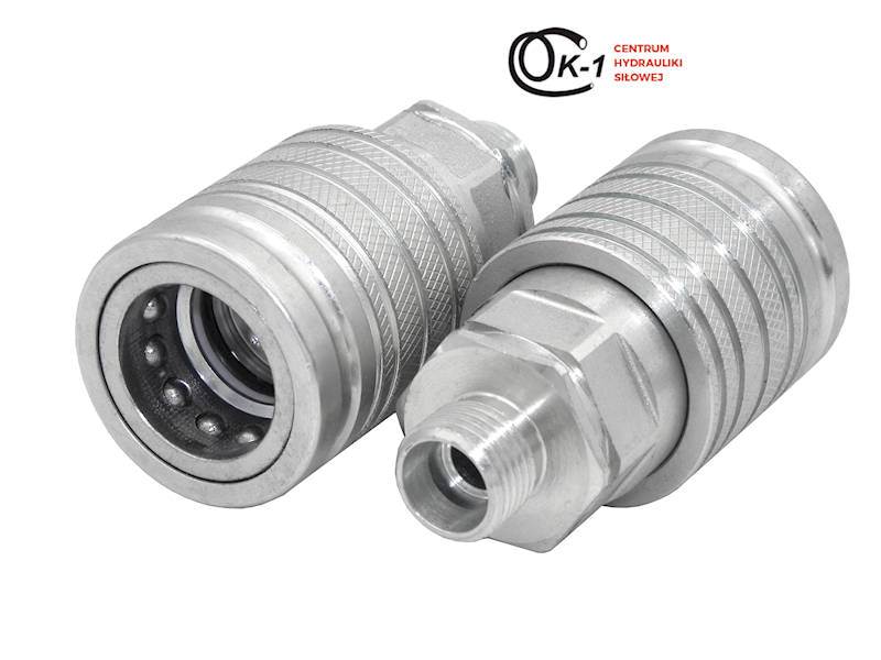 SZYBKOZŁĄCZE HYDRAULICZNE PAV ISO-A 1/2 EURO GNIAZDO M16-1.5