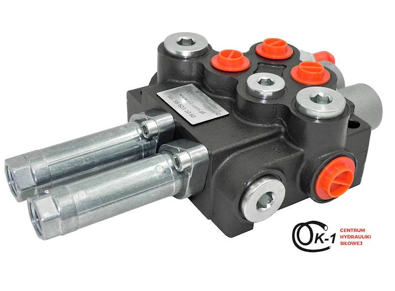 ROZDZIELACZ HYDRAULICZNY 2 SEKCYJNY 40L NA LINKI NURNIK