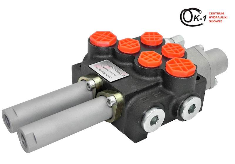 ROZDZIELACZ HYDRAULICZNY 2 SEKCYJNY 40L LINKI PŁYWAJĄCA