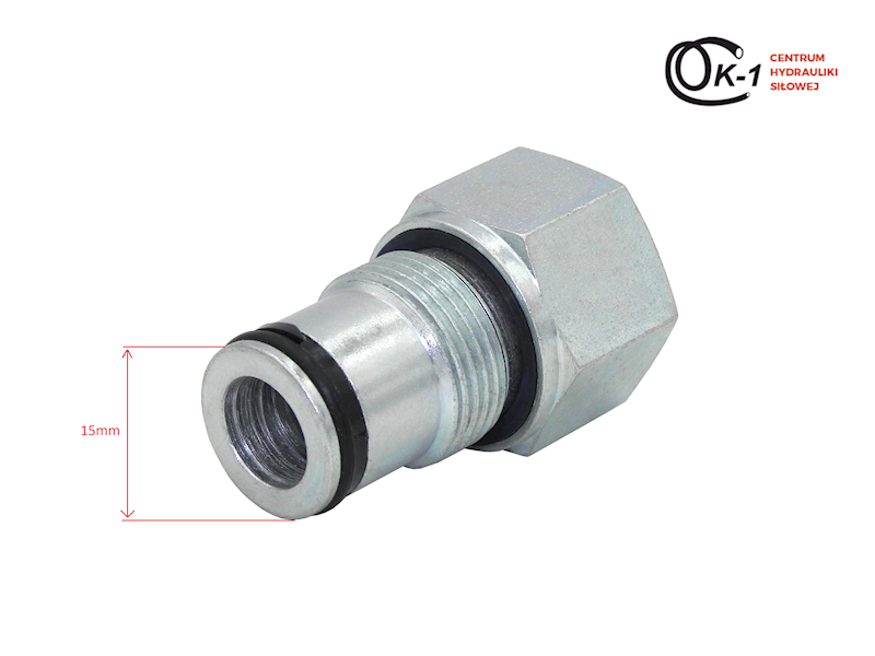 TULEJA CIŚNIENIOWA ROZDZIELACZA HYDRAULICZNEGO 15mm