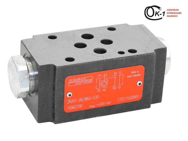 Zamek hydrauliczny warstwowy Argo Hytos 2RJV1-06-MA