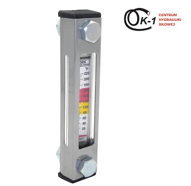WSKAŹNIK POZIOMU OLEJU Z TERMOMETREM LVA 20 M12-127mm