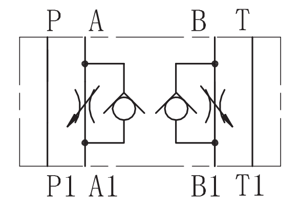 Zawór zwrotno-dławiący Z2FS6 2VS3-06