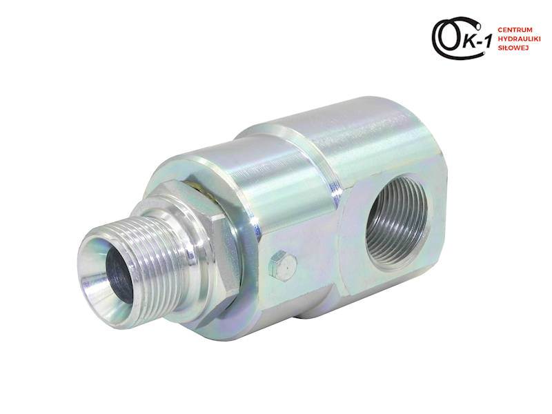 ZŁĄCZE HYDRAULICZNE OBROTOWE KĄTOWE GG90 1/2''
