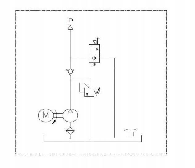 AGREGAT HYDRAULICZNY POMPA ZASILACZ 2,0 kW 24V 11L