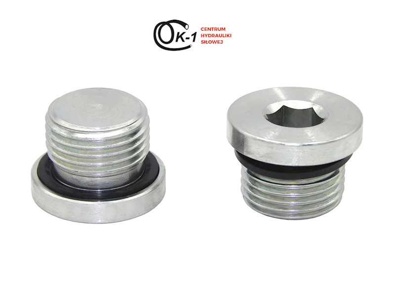 KOREK HYDRAULICZNY Z USZCZELNIENIEM GWINT M18x1.5
