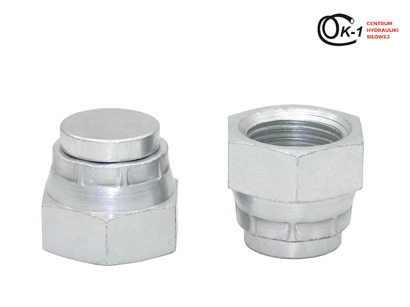 KOREK ZAŚLEPKA HYDRAULICZNA GWINT WEWN. BSP 1/4''