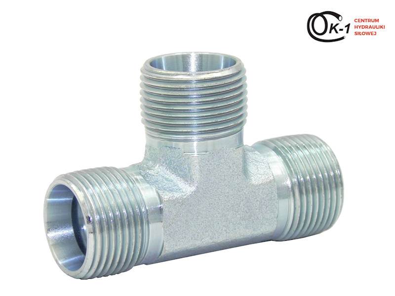 ZŁĄCZE TRÓJNIK HYDRAULICZNY 3x M18x1.5 12L
