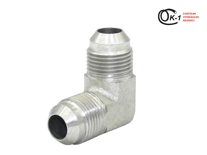 ZŁĄCZE KOLANO HYDRAULICZNE 2x UNF 1.1/16 SAE JIC