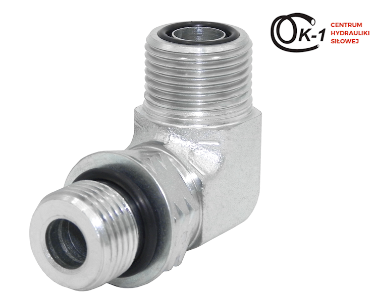KOLANO Z PRZECIWNAKRĘTKĄ UNF 7/8'' - ORFS 1''
