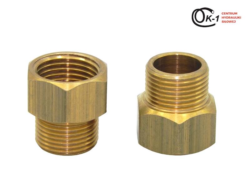 ZŁĄCZE ZŁĄCZKA DO MANOMETRU BSP 1/2'' - M20x1.5