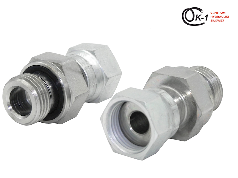 PRZYŁĄCZE HYDRAULICZNE BSP 1/2'' - ORFS 1'' WEWN.